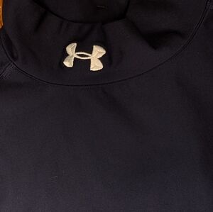 Under Armour Navy Compression Shirt Size Medium Men's
